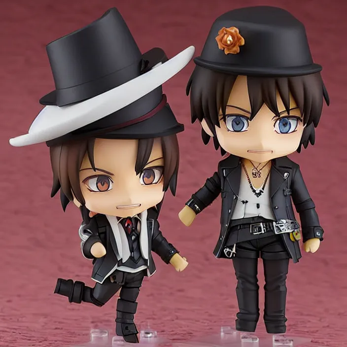 Prompt: [Johnny Depp], An anime Nendoroid of [Johnny Depp], figurine, detailed product photo