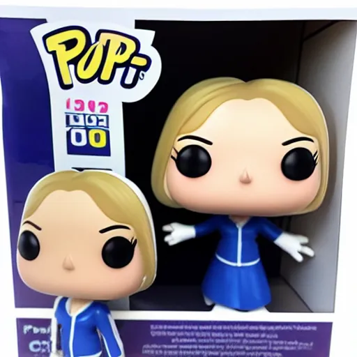 Image similar to liz truss as funko pop still sealed in box, ebay listing ,