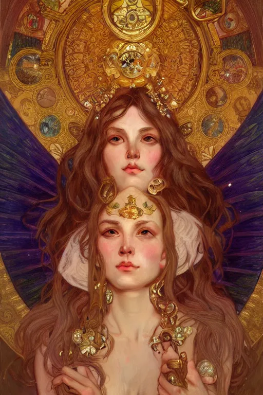 Prompt: painted portrait of mordekaiser, divine god, entity, magical, divine, upper body, fantasy, intricate, elegant, highly detailed, digital painting, artstation, concept art, smooth, sharp focus, illustration, art by gaston bussiere and alphonse mucha