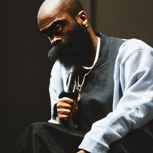 Prompt: MC Ride on the toilet