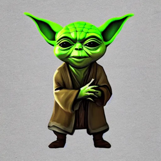 Image similar to chibi yoda