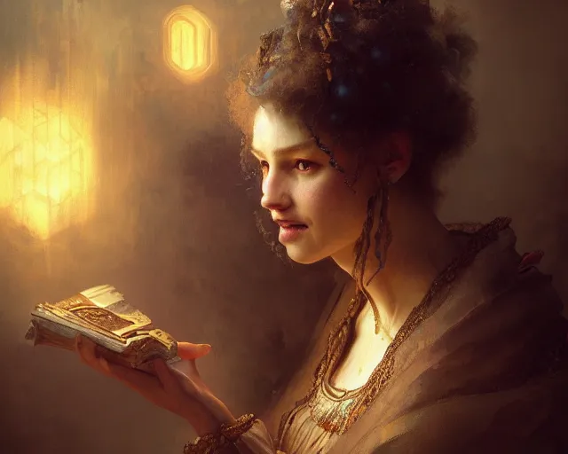 Prompt: photography of rembrandt van rijn, deep focus, d & d, fantasy, intricate, elegant, highly detailed, digital painting, artstation, concept art, matte, sharp focus, illustration, hearthstone, art by artgerm and greg rutkowski and alphonse mucha