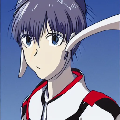 Image similar to rei ayanami eats shinji ikari