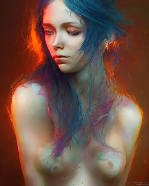 Prompt: terence mckenna kerli koiv, extremely detailed, artstation, 8 k, sensual lighting, incredible art, wlop, artgerm