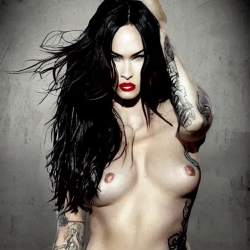 Image similar to megan fox as lilith