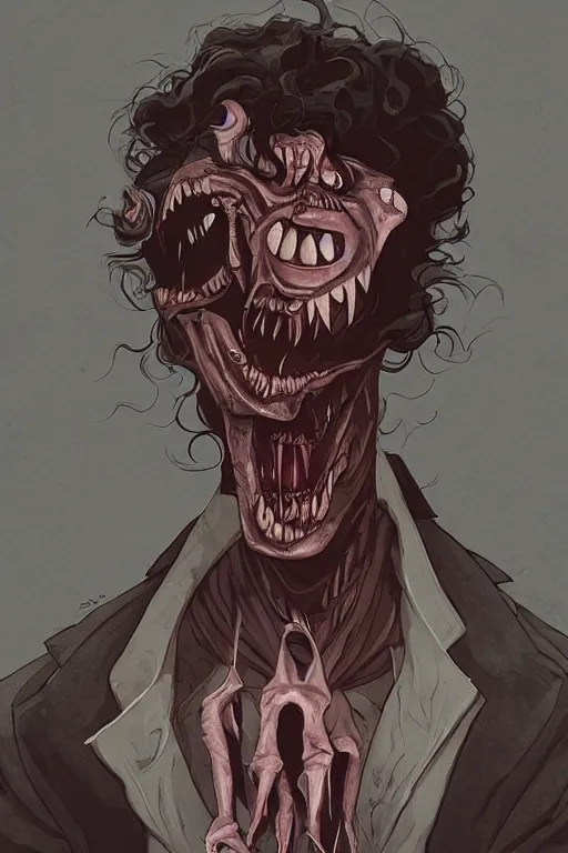 Image similar to count chocula in sleepy hollow, full body, big two toned eyes, teeth gritted, horror, intricate details, cinematic, epic, realistic, anatomy, tomer hanuka, uplight, artstation, photorealistic, scary