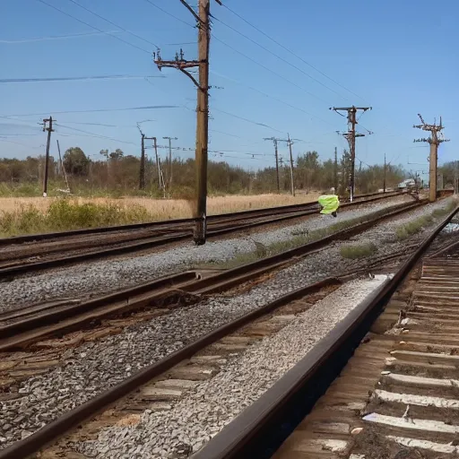 Image similar to exoskeletal junction at the railroad delayed