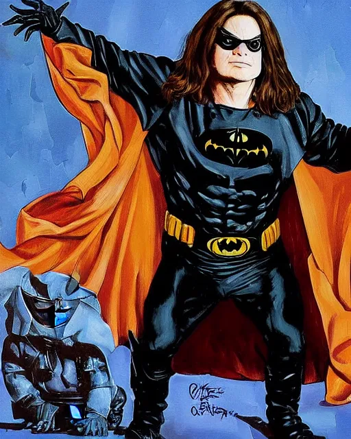 ozzy osbourne vs batman