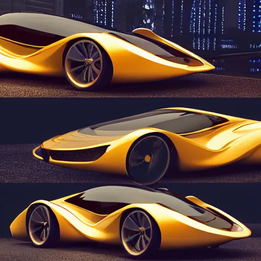 Image similar to car show several cars: motherboard forms designed by zaha hadid, sci-fi futuristic ultra realistic photography, keyshot render, octane render, unreal engine 5 lumen, high oiled liquid glossy specularity reflections, ultra detailed, golden hour, dramatic lighting 4k, 8k, 16k in the style ofblade runner 2049 Cyberpunk 2077 ghost in the shell thor 2 marvel film : tilt shift: sharp focus