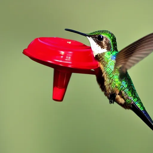 Image similar to a photo of a hummingbird making honey