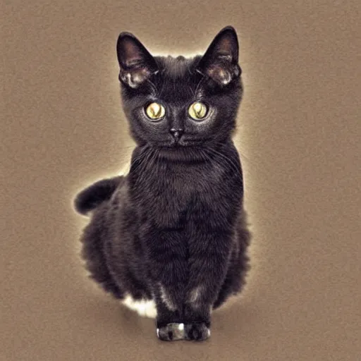 Image similar to horror cat