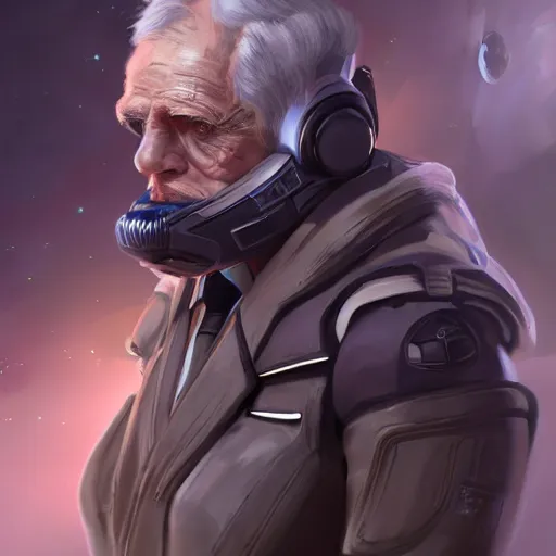 Image similar to concept art of elite scientist by jama jurabaev, scifi, extremely detailed, trending on artstation, high quality, brush stroke