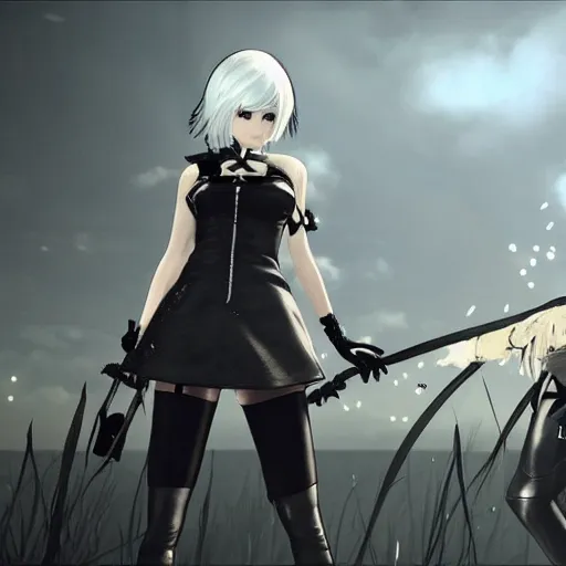 Image similar to Nier Automata