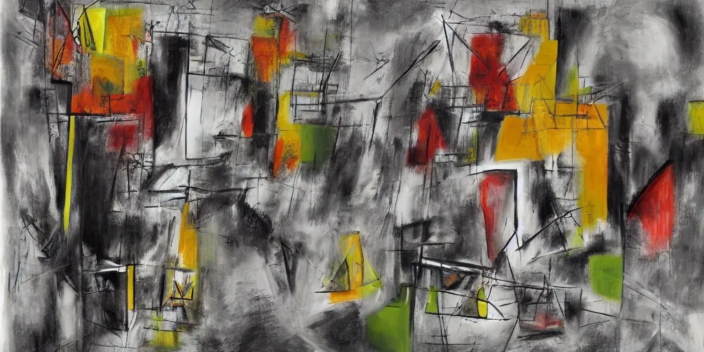 Prompt: abstract styled by roberto matta