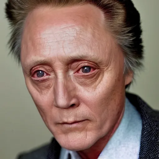 Image similar to photo of the lovechild of christopher walken and martin sheen