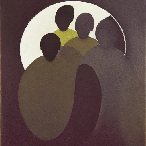 Image similar to monogamy destroying the entire world, by leon spilliaert, oil on canvas