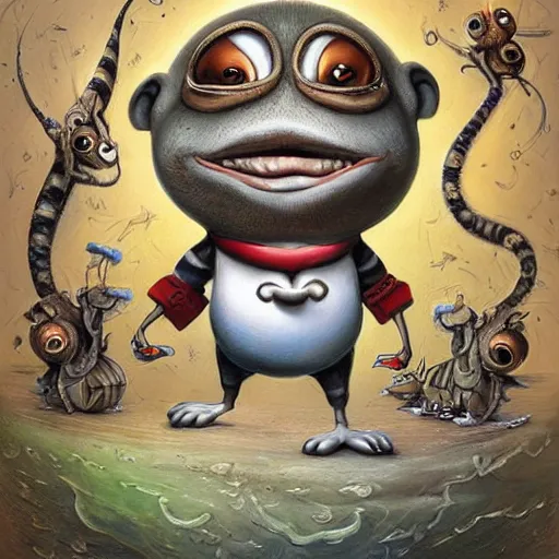 Prompt: infinity by Greg Craola Simkins , masterpiece