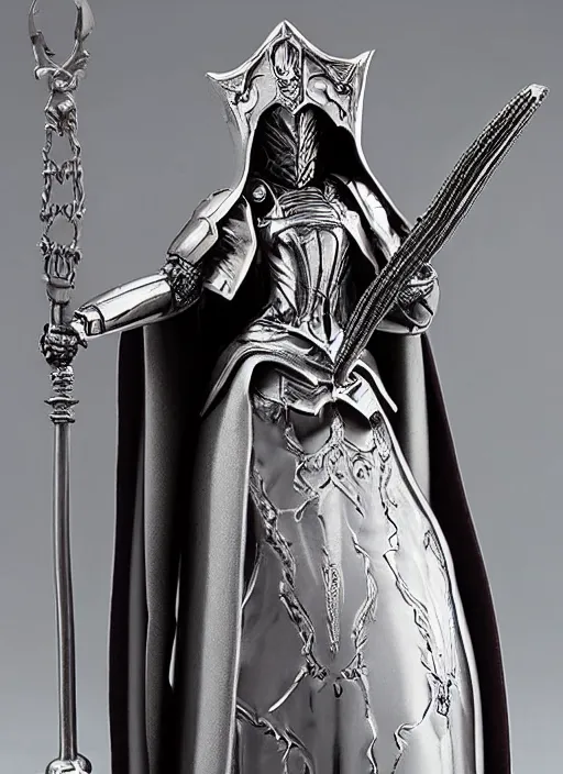 Image similar to 80mm, resin detailed model figure of Alchemy Imperial Princess knight gothic silver