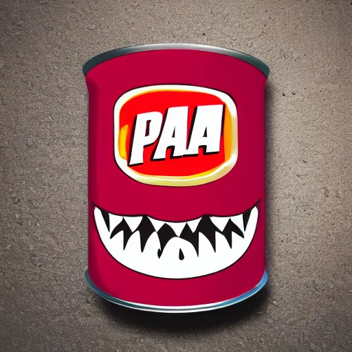 Image similar to Can of Spam with shark logo