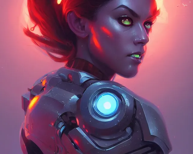 Image similar to beautiful but deadly female terminator cyborg, photography of kurzgesagt, deep focus, d & d, fantasy, intricate, elegant, highly detailed, digital painting, artstation, concept art, matte, sharp focus, illustration, hearthstone, art by artgerm and greg rutkowski and alphonse mucha