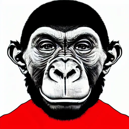 Image similar to joe rogan as a stoned ape