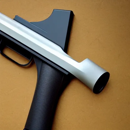 Prompt: minimalist lever action rifle