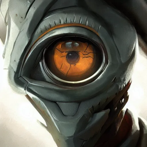 Prompt: portrait of eye of the beholder, half life 2, painted by greg rutkowski, painted by stanley artgerm, painted by igor kieryluk, digital art, promotional art, trending on artstation