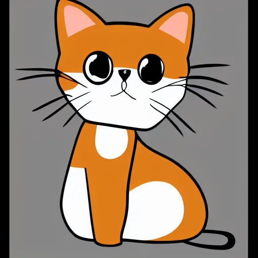 Image similar to cartoon cat