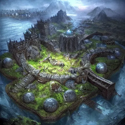 Prompt: “fantasy, medieval, large battlefield, epic, dnd, volumetric, highly detailed, high definition, atmospheric”