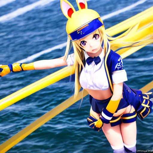 Image similar to shimakaze high resolution photography 4k