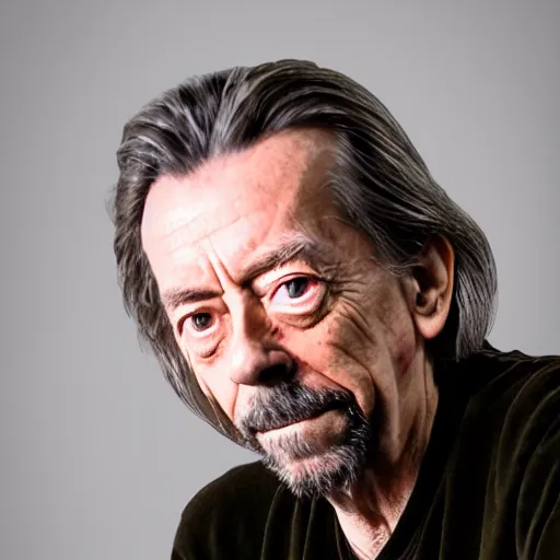 Prompt: Alan Watts in 2018