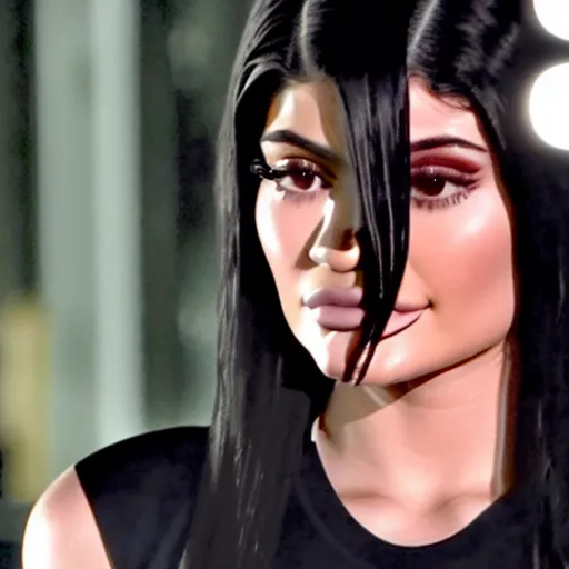 Prompt: Live Action Still of kylie jenner in the movie SAW, real life, hyperrealistic, ultra realistic, realistic, highly detailed, epic, HD quality, 8k resolution, body and headshot, film still