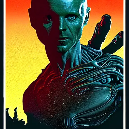 Image similar to alien poster art by imagine effects