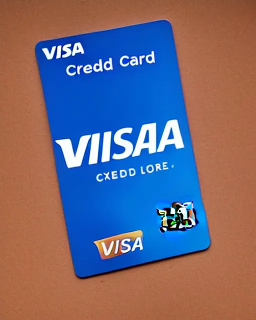 Prompt: Credit Card Ad for Visa
