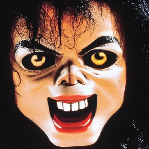 Prompt: Michael Jackson as Chucky