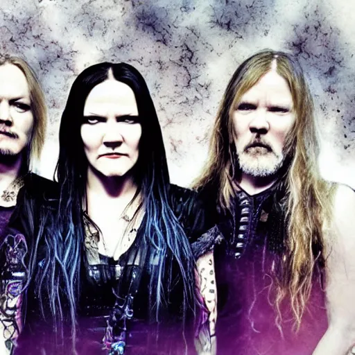 Prompt: nightwish on lsd