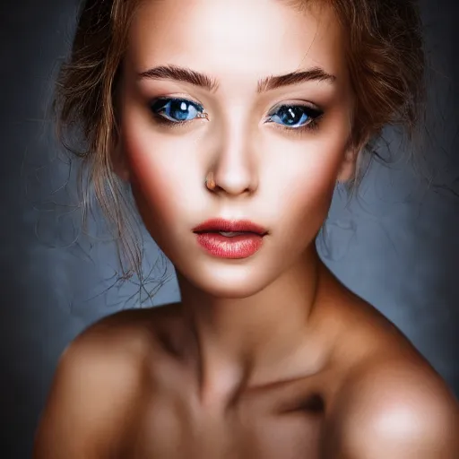 Image similar to portrait photography of beautiful woman face