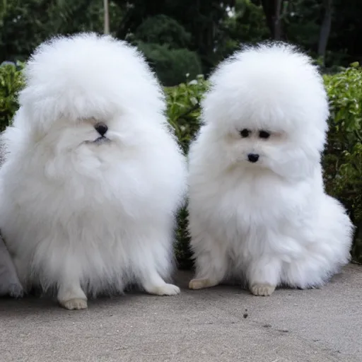 Image similar to invasion of the fluff balls
