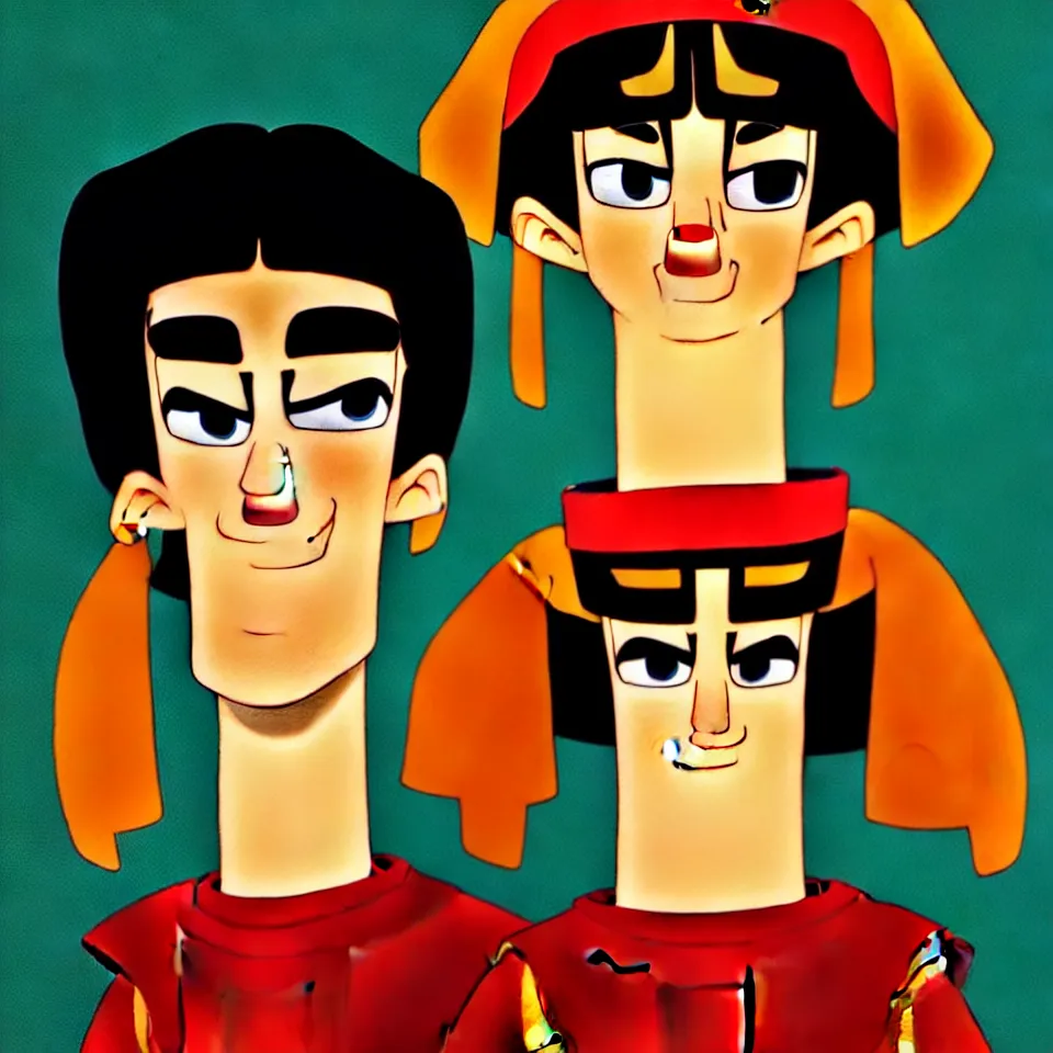 Prompt: Kuzco!!!!!!!!!!!!!!!!!!! from ((((((((Disney)))))))) in Real!! life!!. Professional Studio. Portrait! in the style of Martin Schoeller. 4K. Close-up. Low Light.