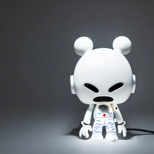 Image similar to an all white art vinyl figure with a microwave oven for a head, in the style of guggimon, kidrobot, sket - one x iamretro, kenny wong x pop mart, space molly, frank kozik, guggimon, kaws studio lighting, subsurface diffusion, 8 k - h 7 6 8