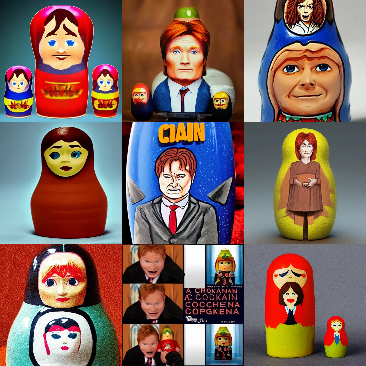 a conan obrien matryoshka Stable Diffusion OpenArt