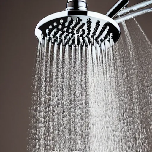 Image similar to the most sophisticated, complicated, unusable shower head in the world