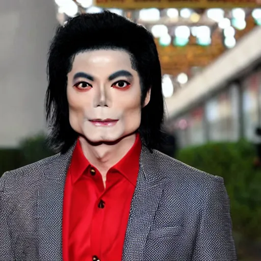 Prompt: Chinese Michael Jackson