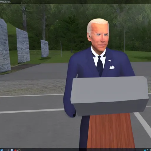 Prompt: Joe biden in gmod