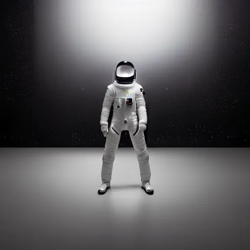 Prompt: hyperrealism aesthetic photography computer simulation visualisation in araki nobuyoshi style of parallel universe movie scene with detailed stylish neofuturistic horse riding on a astronaut and wearing neorofuturistic sci - fi laboratory uniform designed by josan gonzalez. hyperrealism photo on pentax 6 7, by giorgio de chirico volumetric natural light rendered in blender