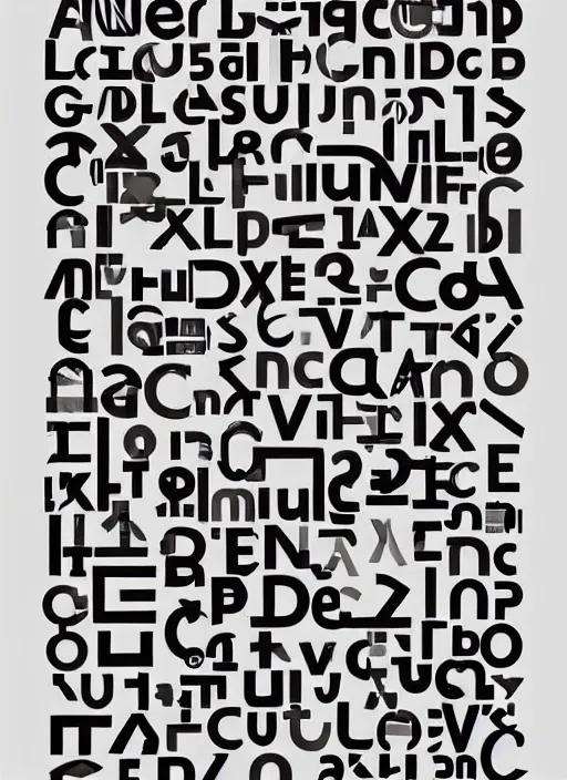 Image similar to alphabet designed by dinamo typefaces