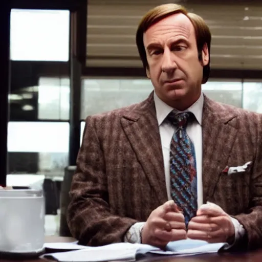 Prompt: saul goodman