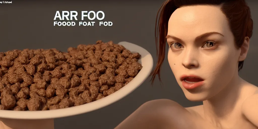 Prompt: poop food, trending on art station face, award winning. Octane render, 4k, unreal 5, very detailed, hyper control-realism.