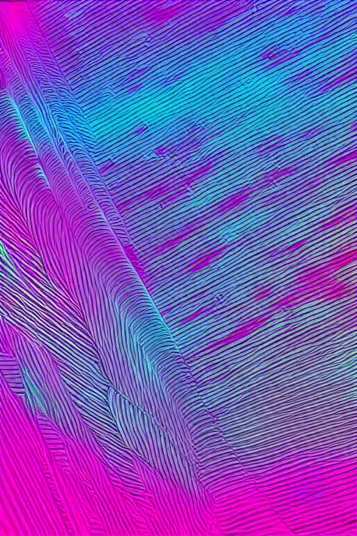 Prompt: retro vaporwave pastelpunk abstract sailormoon gradient synth wave cloud ripple visualizer