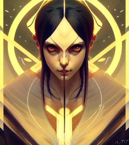 Image similar to symmetry ( naru from prey ) ultra detailed, intricate, dynamic lighting, digital art, anime, digital painting, art station, wlop, sharp focus, illustration, art by artgerm and greg rutkowski and alphonse mucha